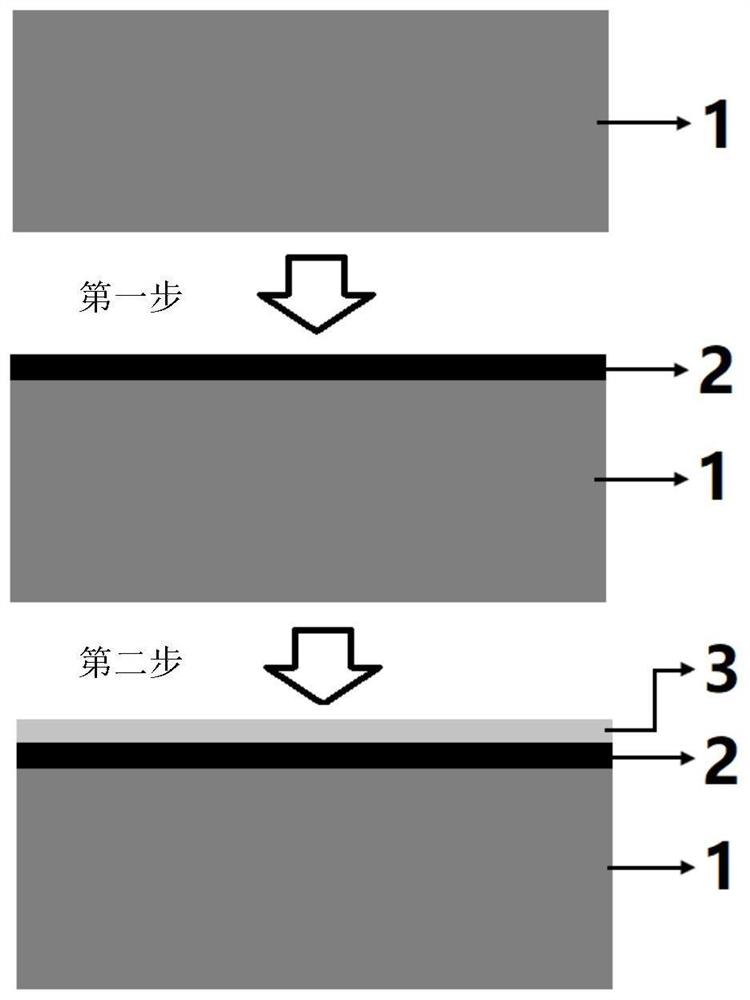 一种以磁控溅射Cu薄膜为缓冲层的二维hBN薄膜及其制备方法