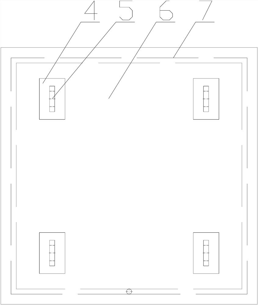 一种适用于室外大型吊物孔的混凝土盖板及其安装方法