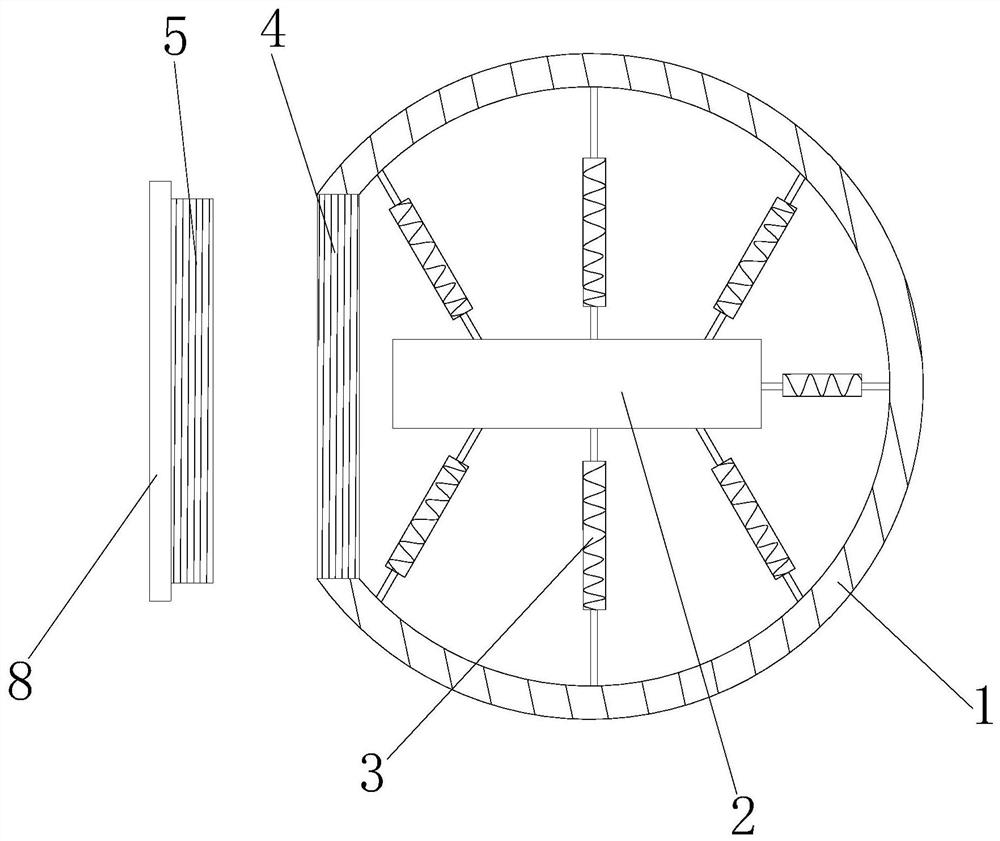 一种煤矿井下电子设备用防震保护壳