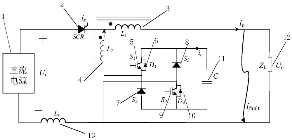 一种Ю源直流固态断路器及其控制方法