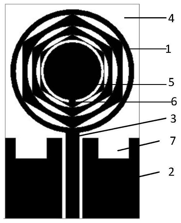 一种类Sierpinski分形超宽带天线及其设计方法
