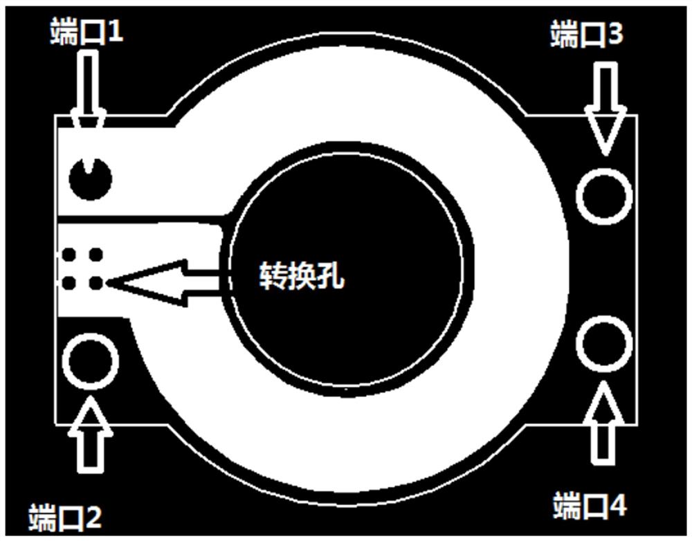 一种交叉绕组平面变压器结构