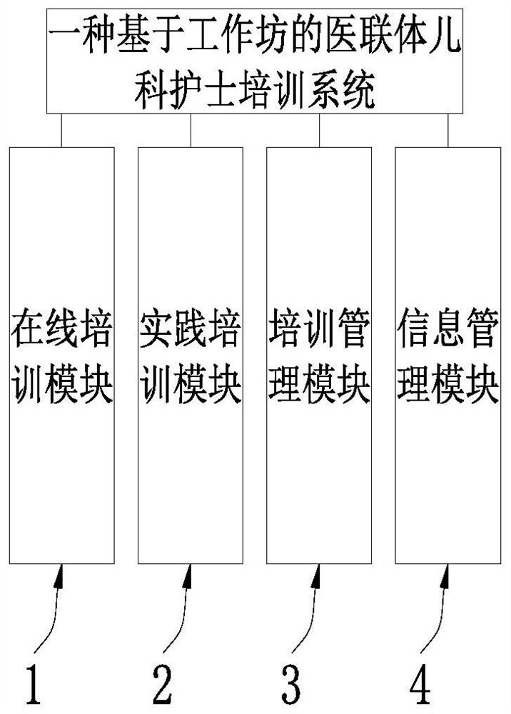 一种基于工作坊的医联体儿科护士培训系统