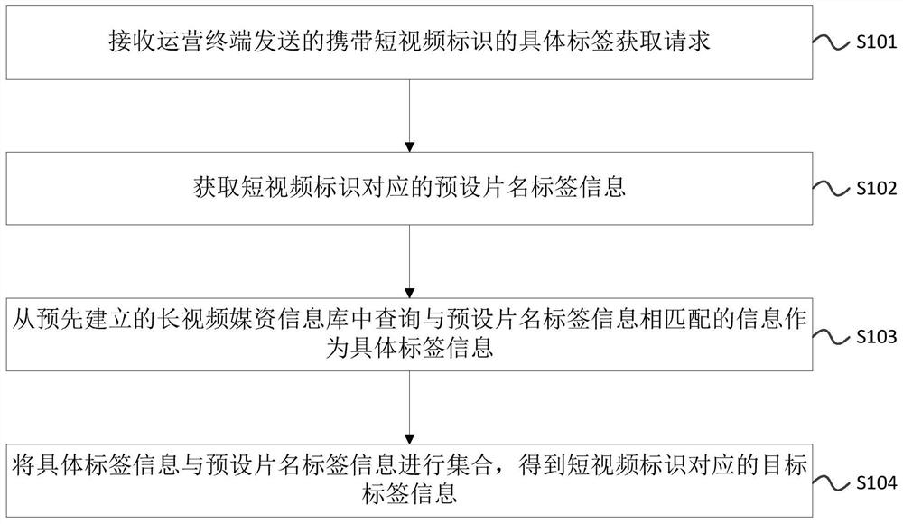 短视频标签的确定方法、装置和系统