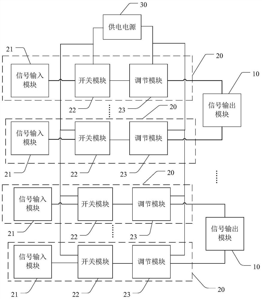 一种输出信号控制电路及装置