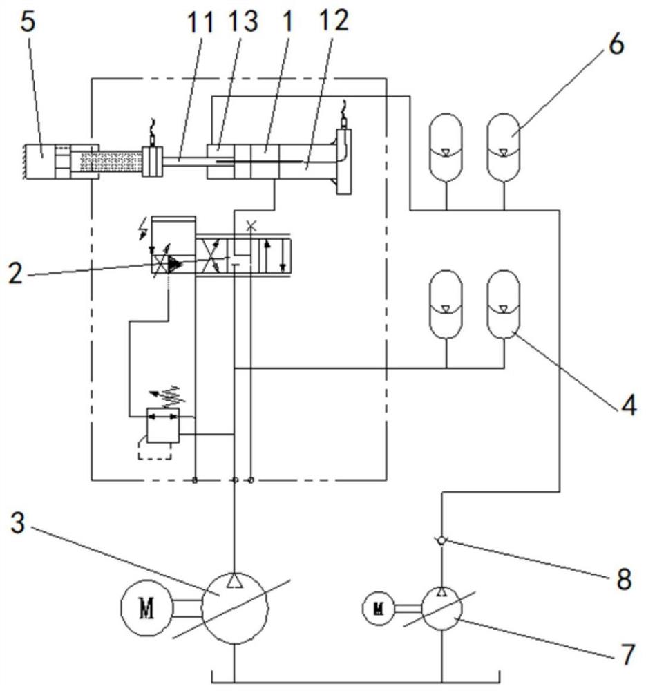 负载口独立控制液压装置和液压实验系统