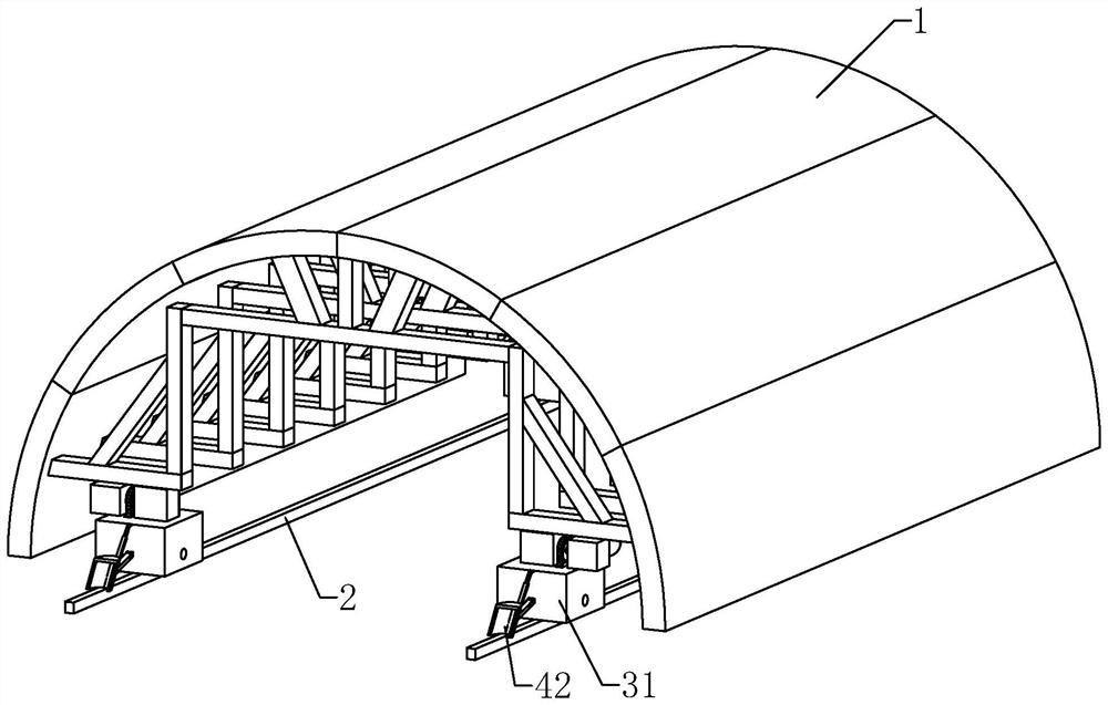 一种隧道施工用模板台车
