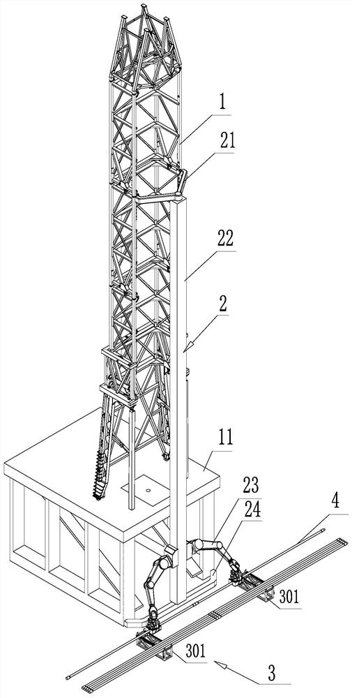 一种用于管具处理的双臂机器人及管具处理系统