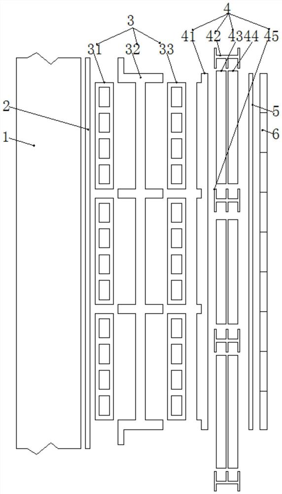 一种建筑保温隔热外墙施工的酚醛保温板外墙系统