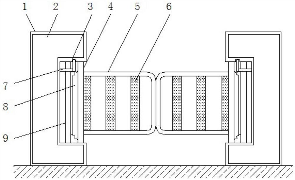 建筑工地用防盗抗撞击能力强的门禁