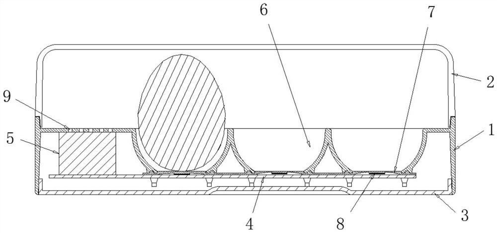 一种带消毒功能的蛋类储物盒