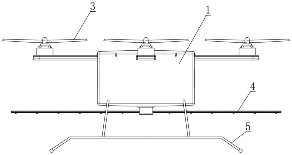 一种飞行路径稳定精确的植保无人机