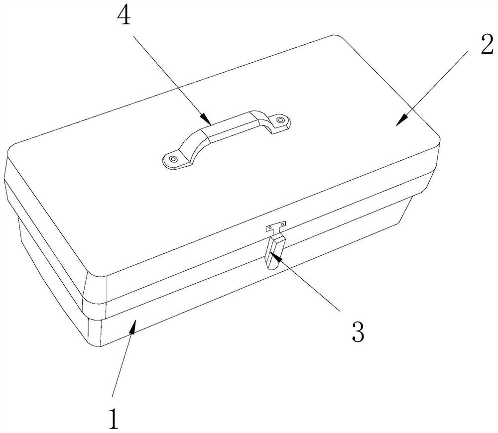 一种五金喷漆用工具箱