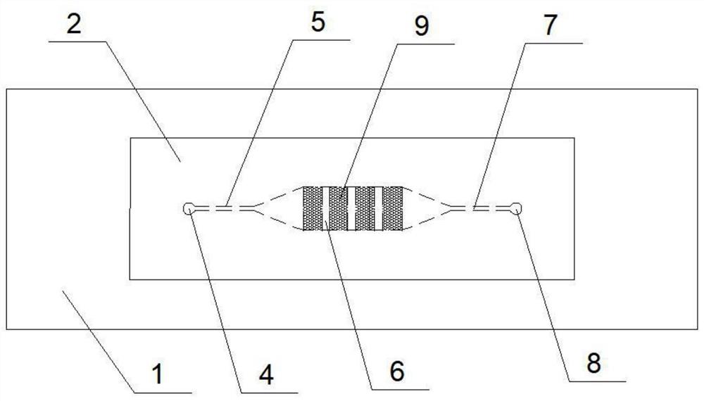 一种用于分离富集外泌体的微流控芯片及其制作方法