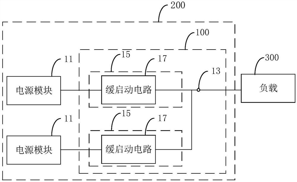 供电电路、电源装置、移动平台和剩余电量的调节方法