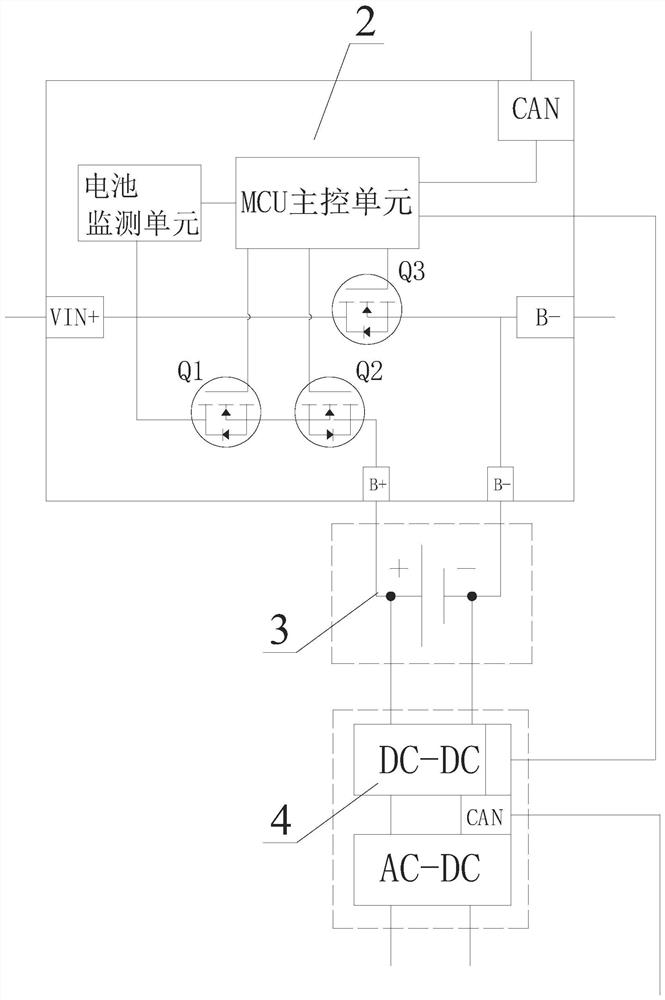 一种锂电池多电源复合串联化成分容设备