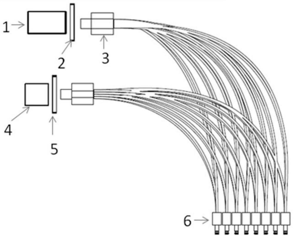 一种光纤阵列成像检测装置