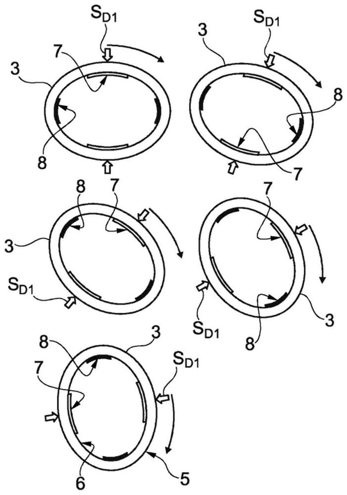 滚动轴承环和用于加工滚动轴承环的方法