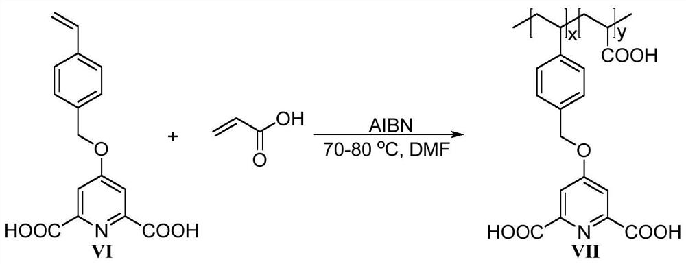 基于苯乙烯基单体的亲水性重金属离子螯合共聚物树脂及其合成方法