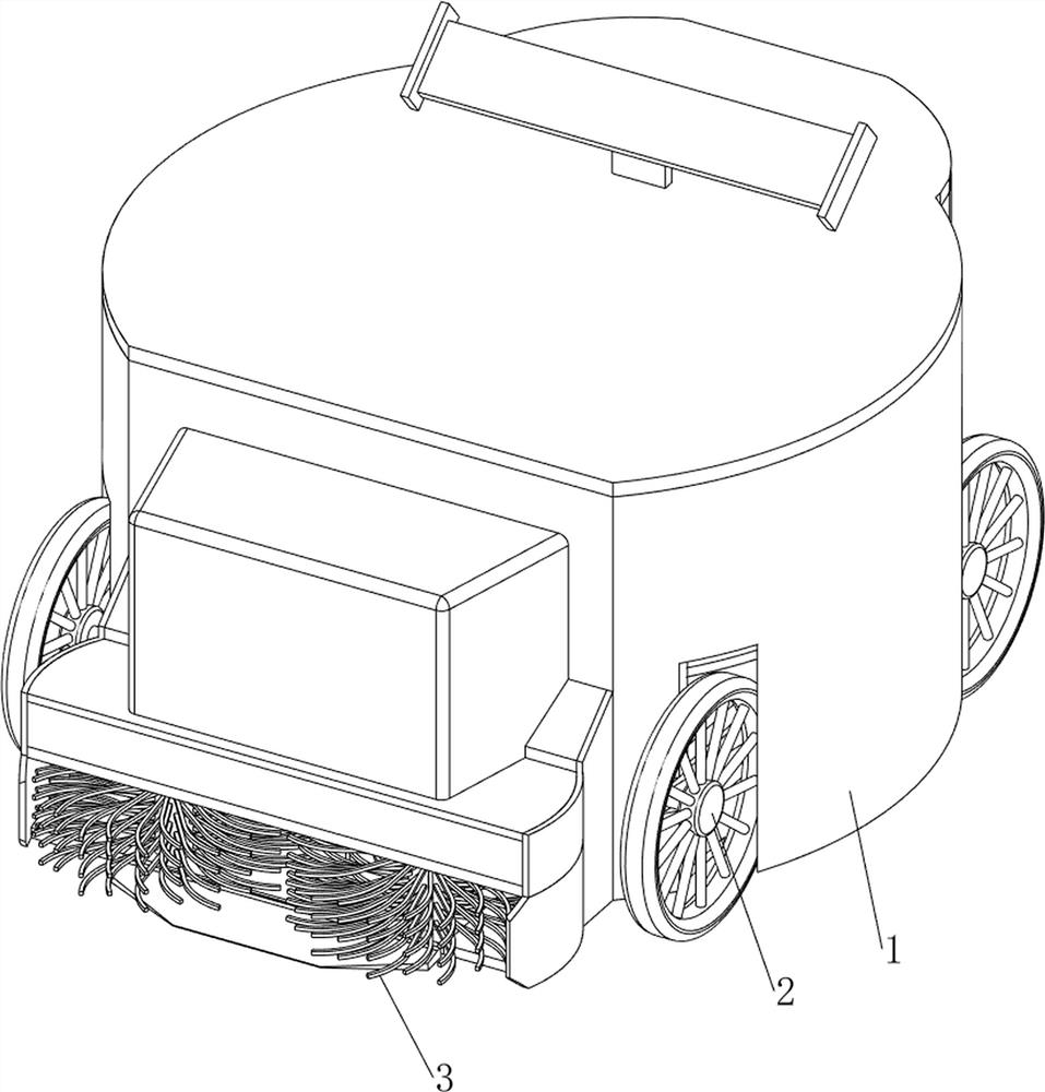 一种市政街道垃圾回收小车