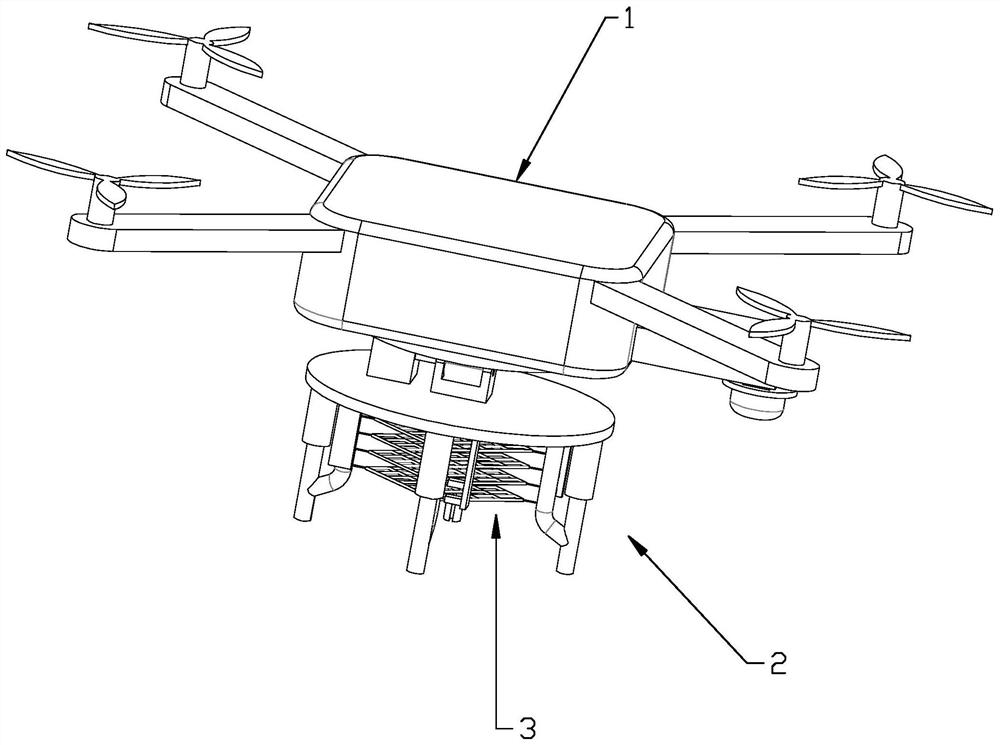 一种无人机航拍测绘的标靶像控点布设系统