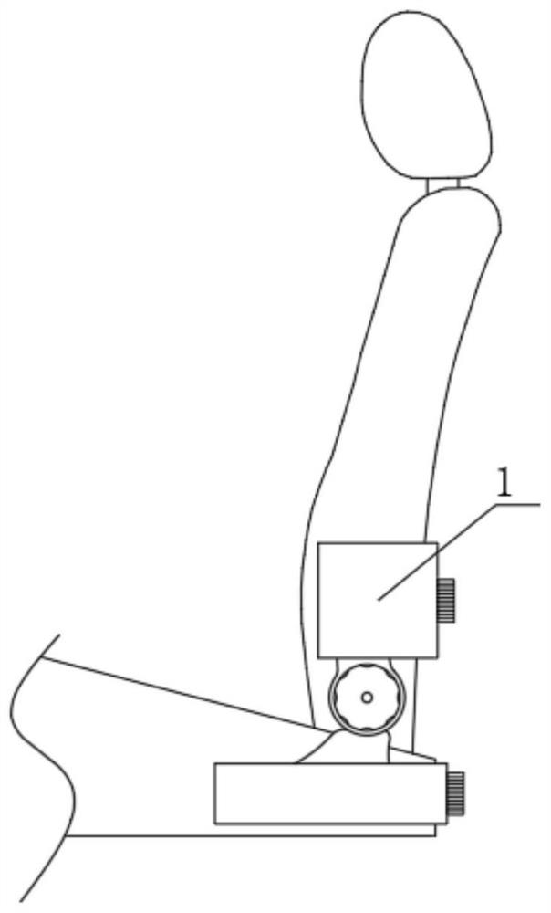 一种基于座椅调角器耐用型固定装置