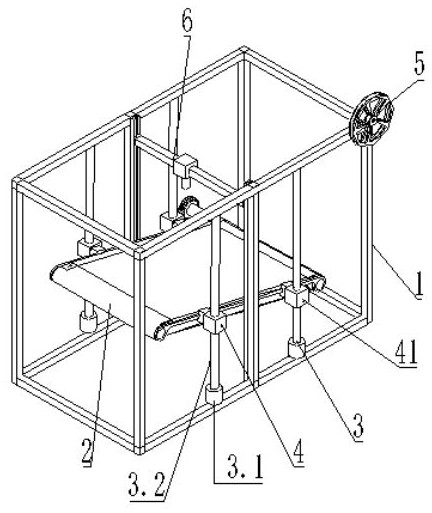 一种可打印任意长度板材的3D打印设备及3D打印方法