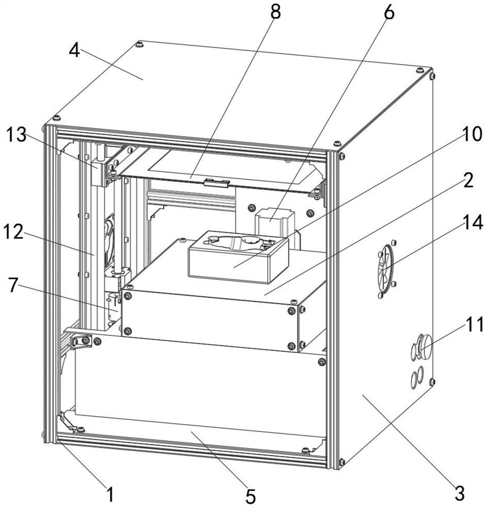 一种真空热成型系统及其成型方法