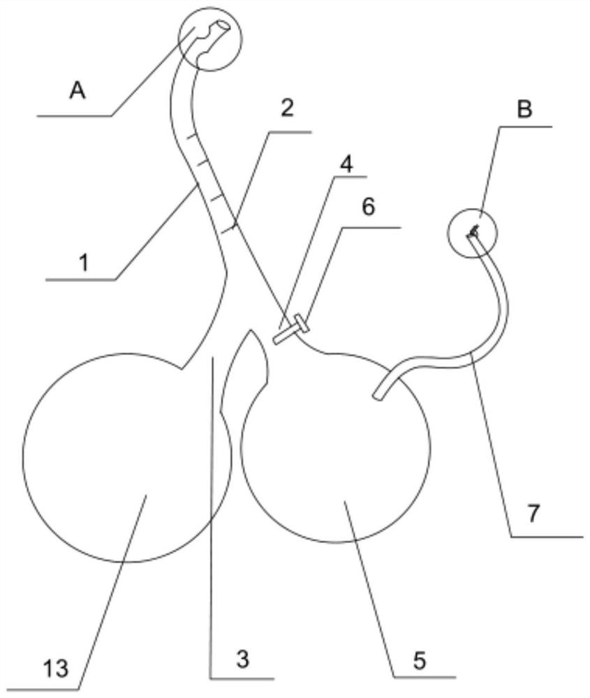 一种便携式吸痰管及其使用方法