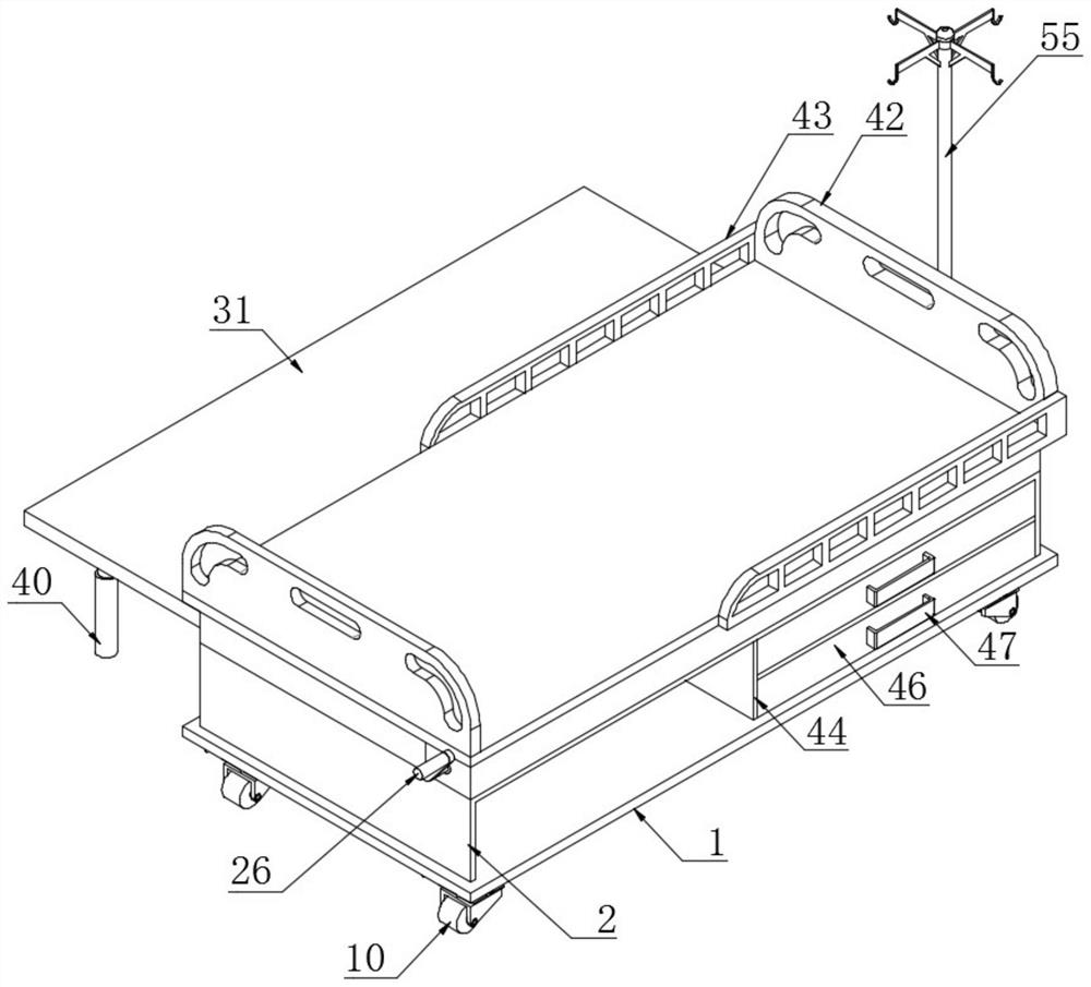 一种用于急诊科的多功能医疗床