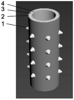 一种多层复合结构载药气道支架及其制备方法