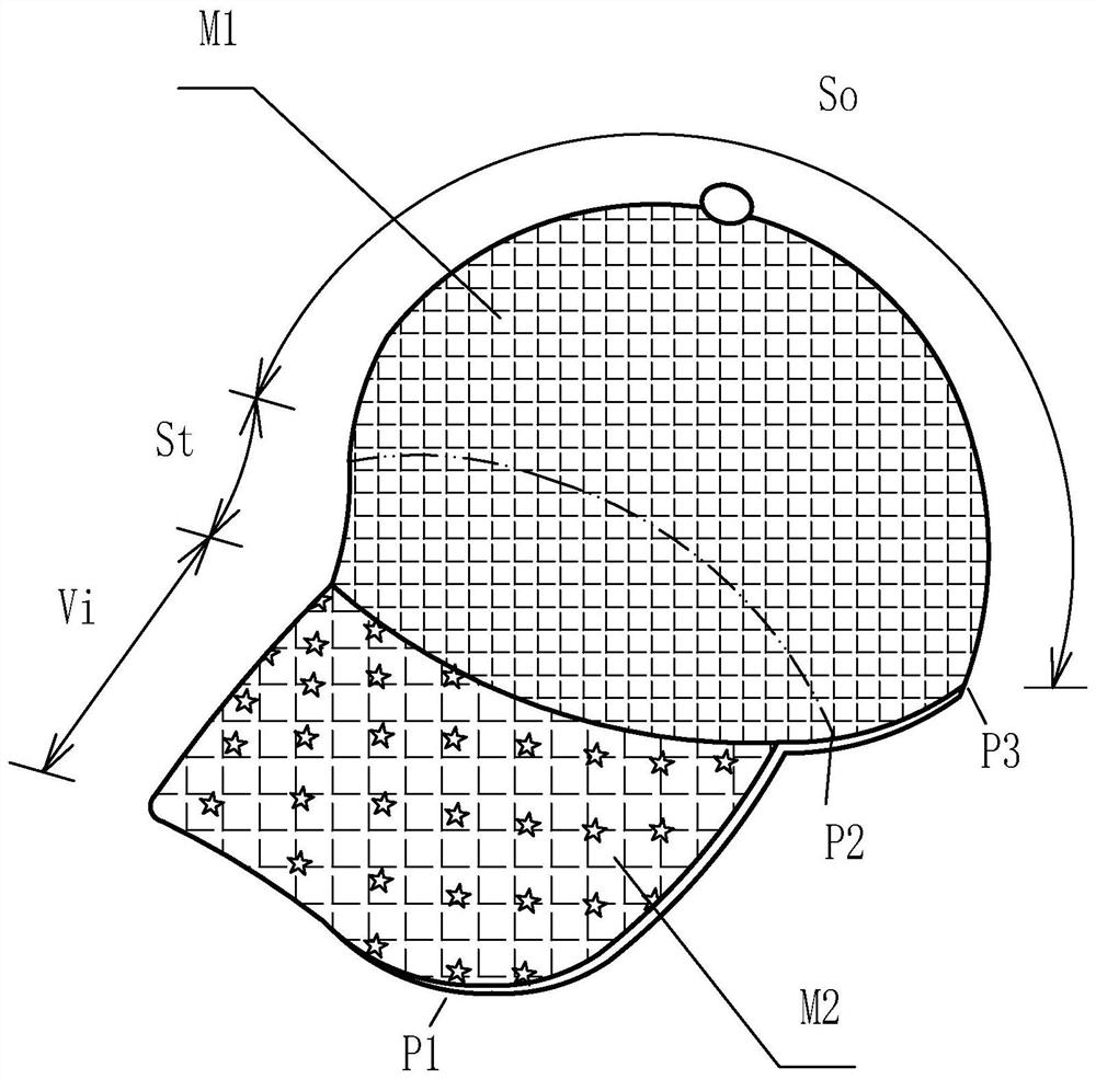 复合定型飞织针织帽及其成型方法