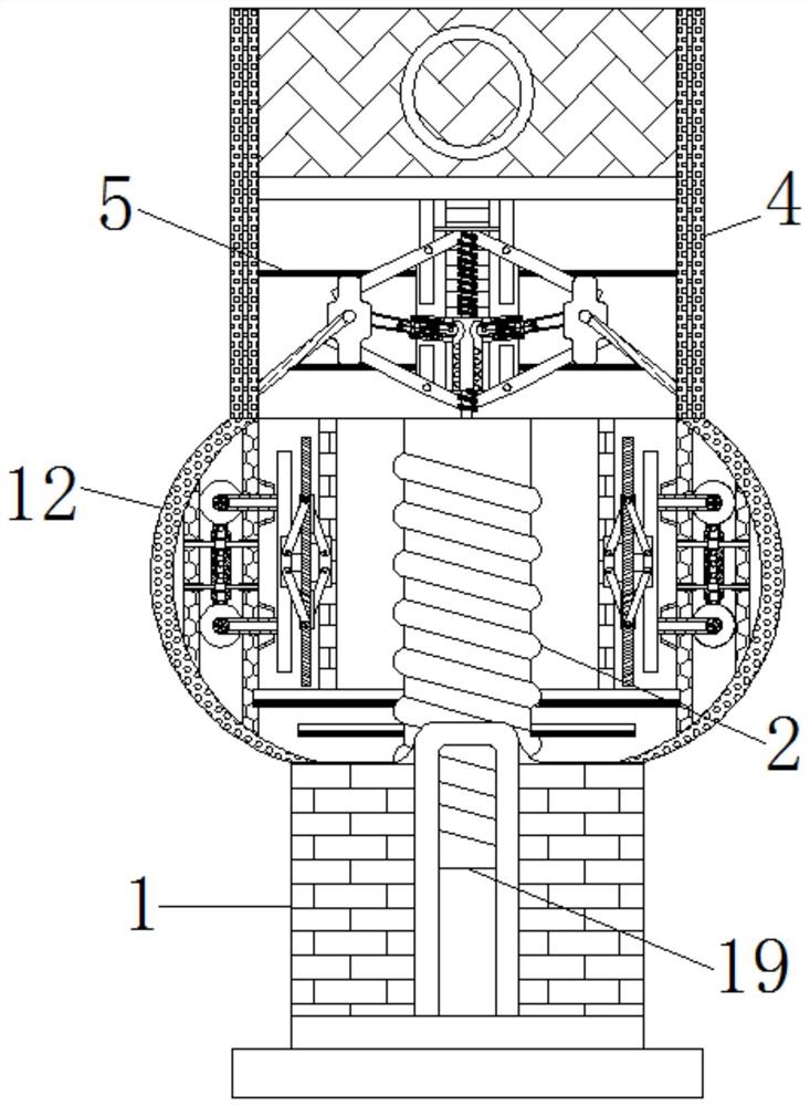 一种建筑工地信息收集用降低外部环境干扰的辅助设备