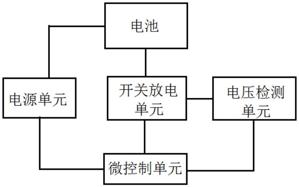 一种能保持电池活性并检测电池电压的电路