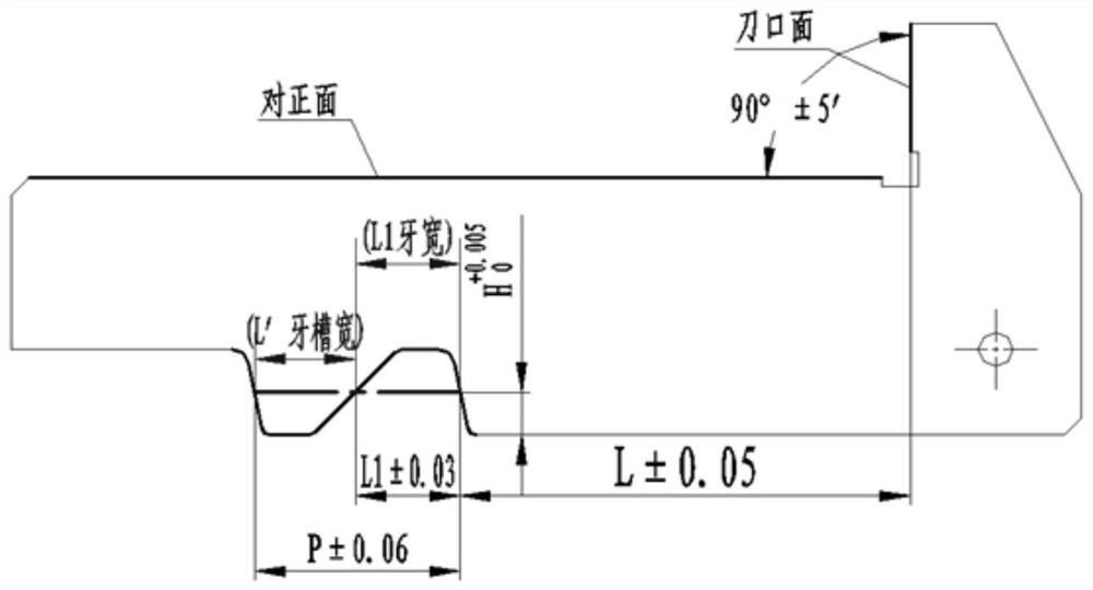 一种校准定起点螺纹量规的方法