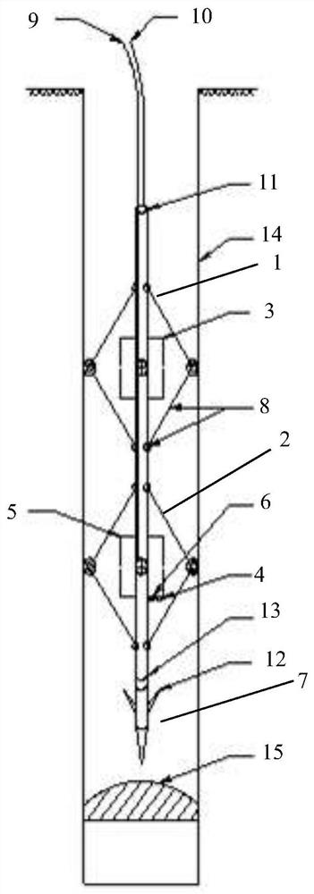 深孔洞探照捞取器具