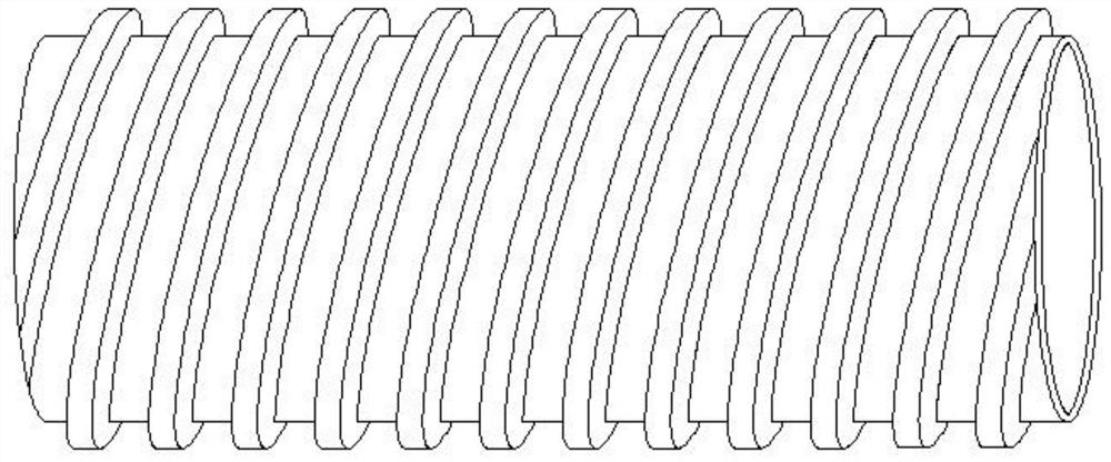 一种钢带增强螺旋波纹管及其生产工艺