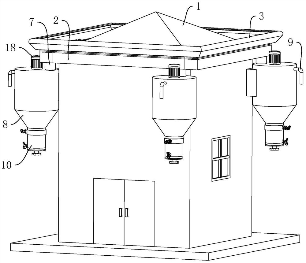 一种屋顶檐口防水结构及防水方法