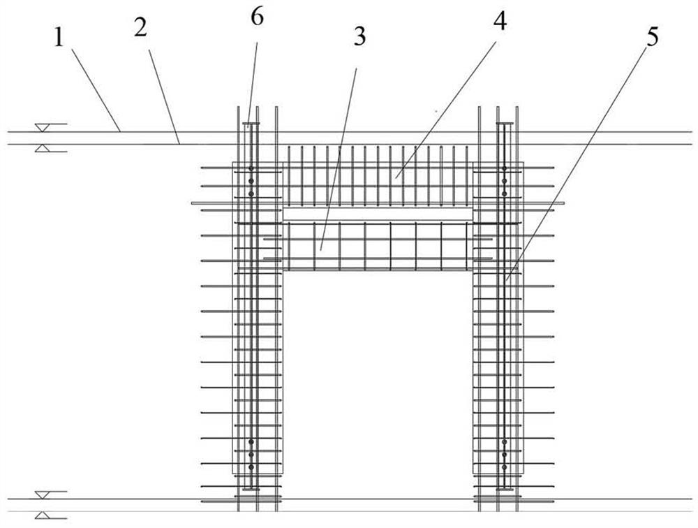 装配式双连梁组合剪力墙构件、结构及其制作施工方法