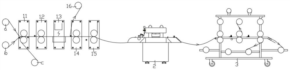 激光平板复合模切系统及其模切方法