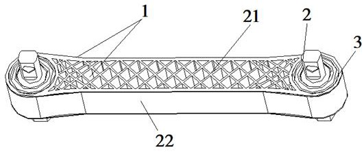 基于连续纤维与普通纤维的轻量化部件制作方法及制品