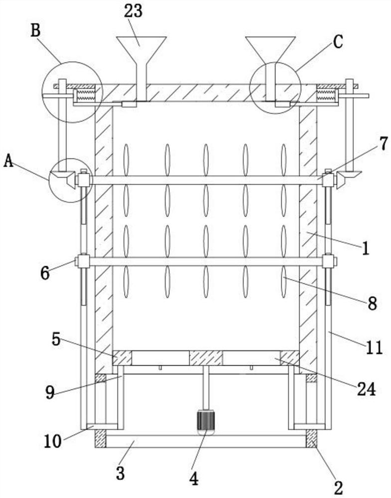 一种3D打印用石膏材料搅拌装置