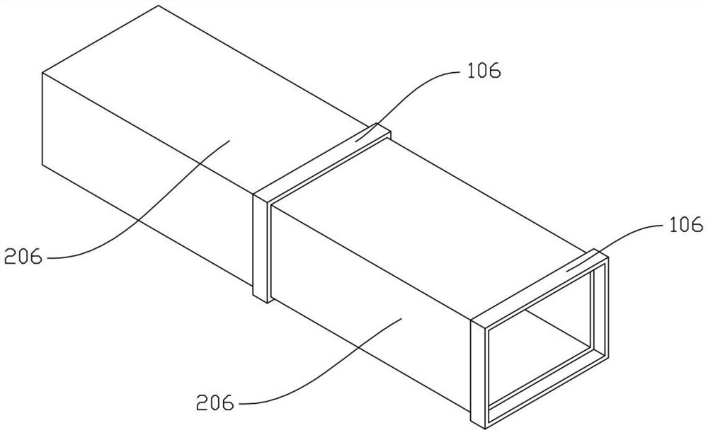 一种建筑通气管道及其加工系统与加工方法