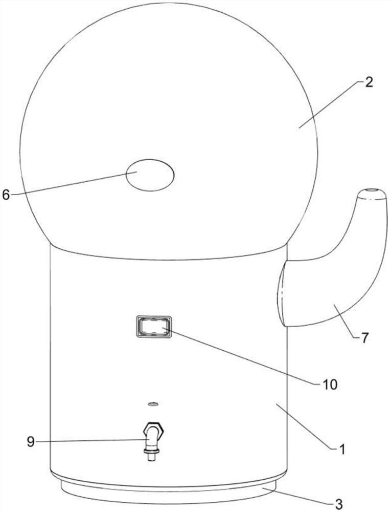 一种生产口服液用具有消音功能的立式超声波清洗机