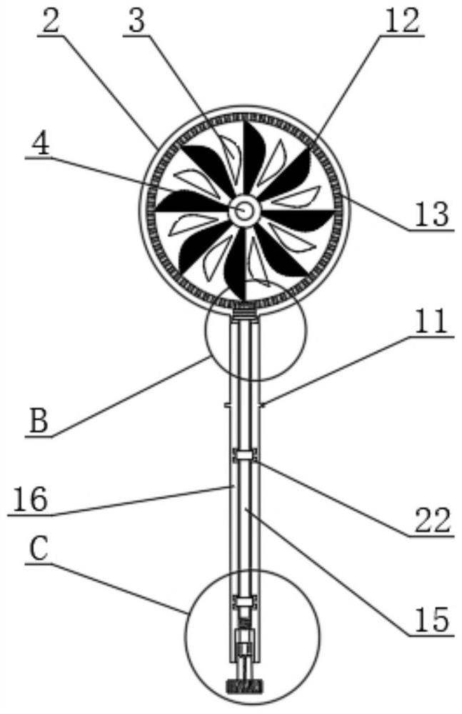 一种带有转动调料器的多功能漏勺