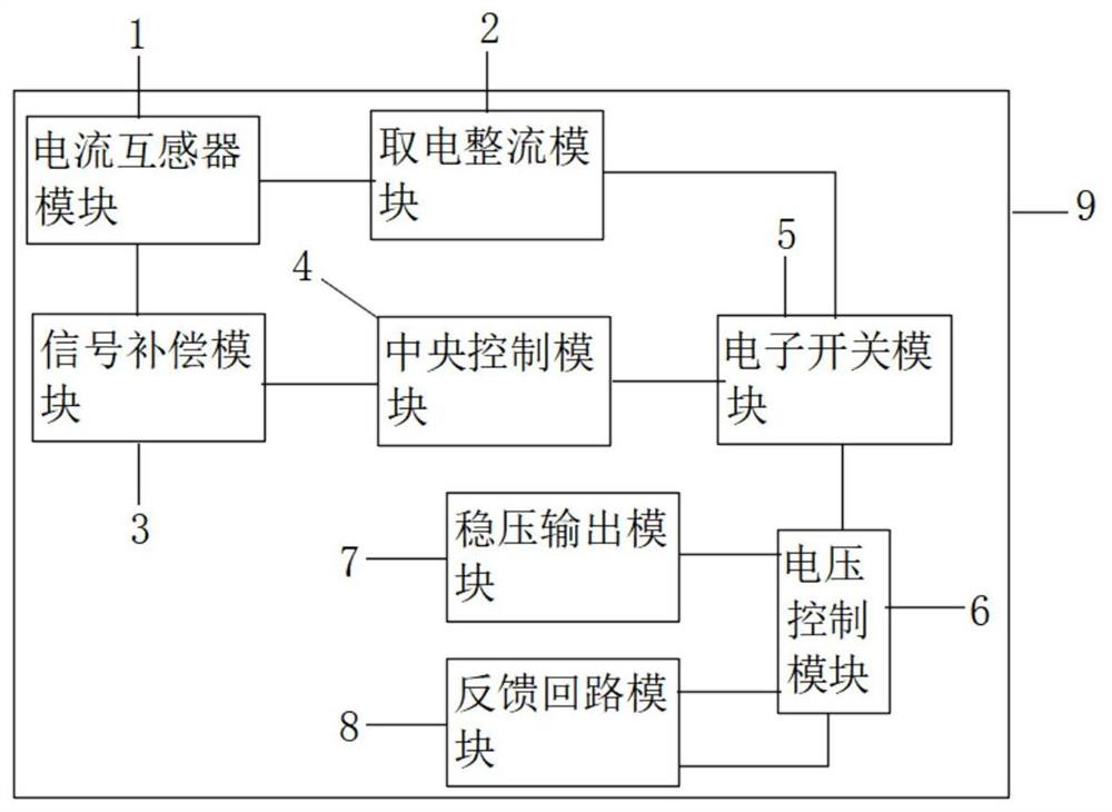 一种基于电流互感器的开关控制电路