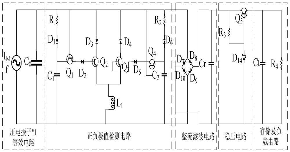 用于智能物联制造系统的加工装备切削颤振能量采集电路