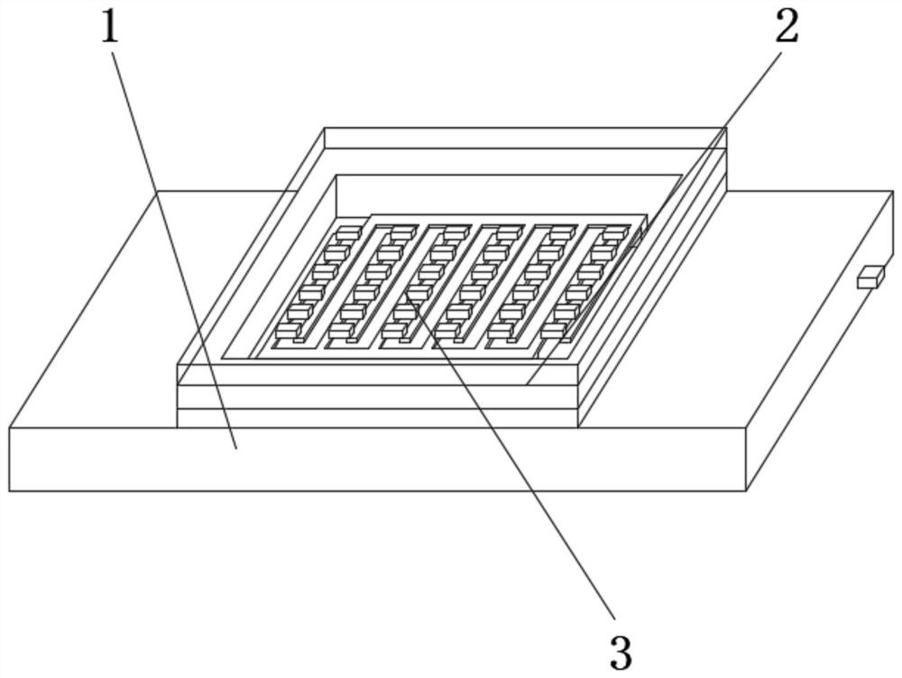 一种半导体双层阵列倒装封装结构及其封装方法