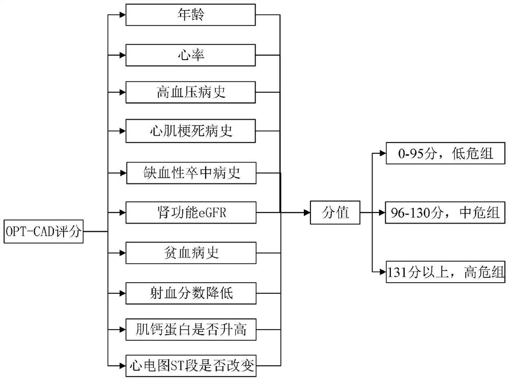 一种冠心病缺血风险评估方法和系统