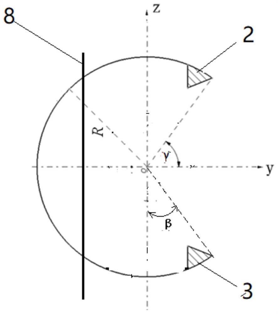 一种飞机机身门框区截面侧向弯曲刚度的计算方法